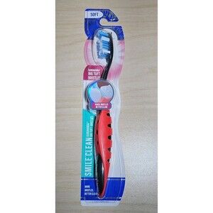 GuruNanda Smile Clean Toothbrush - Big Soft Bristles - 1 Count (Pack of 1)